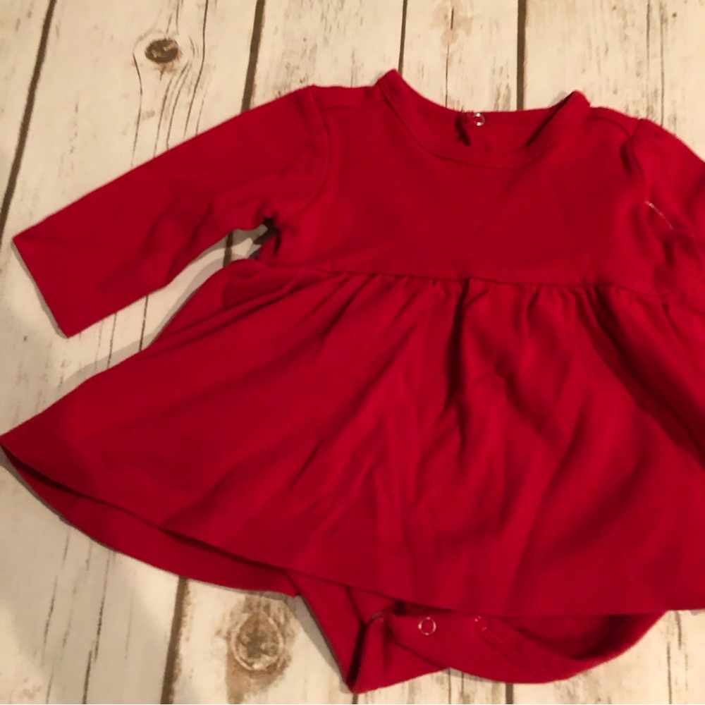 Primary red bubble dress - Picture 2 of 5